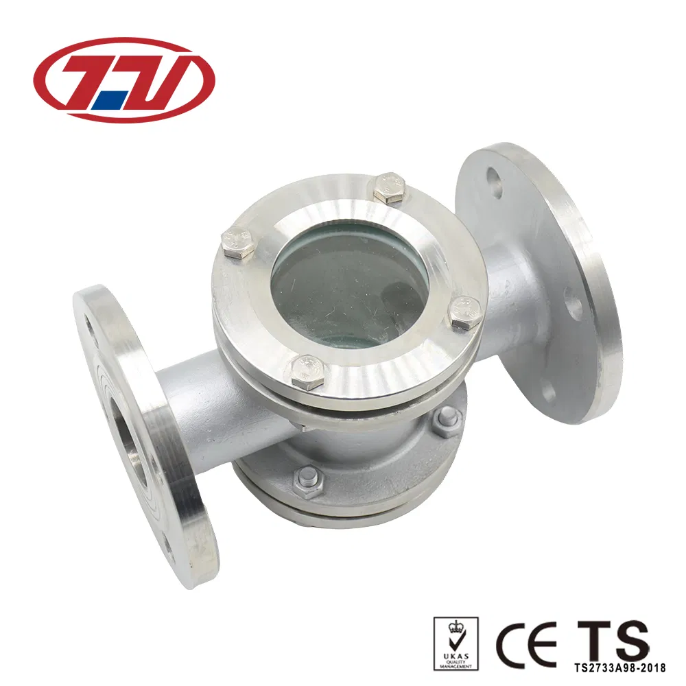 Stainless Steel Tubular High Pressure Double Window Sight Glass for Tank