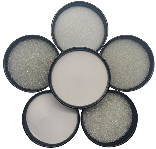Transparent Solid Structure Glass Beads Outdoor Industrial Usage