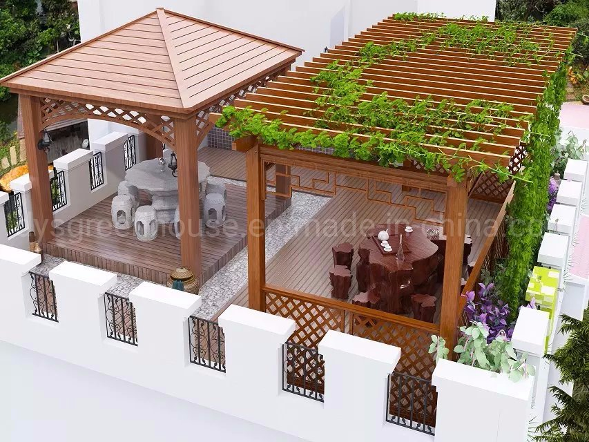 Aluminum Hexagon Octagonal Octagon Aluminium Winter Garden Sun Room Glass Conservatory Sunroom Green House