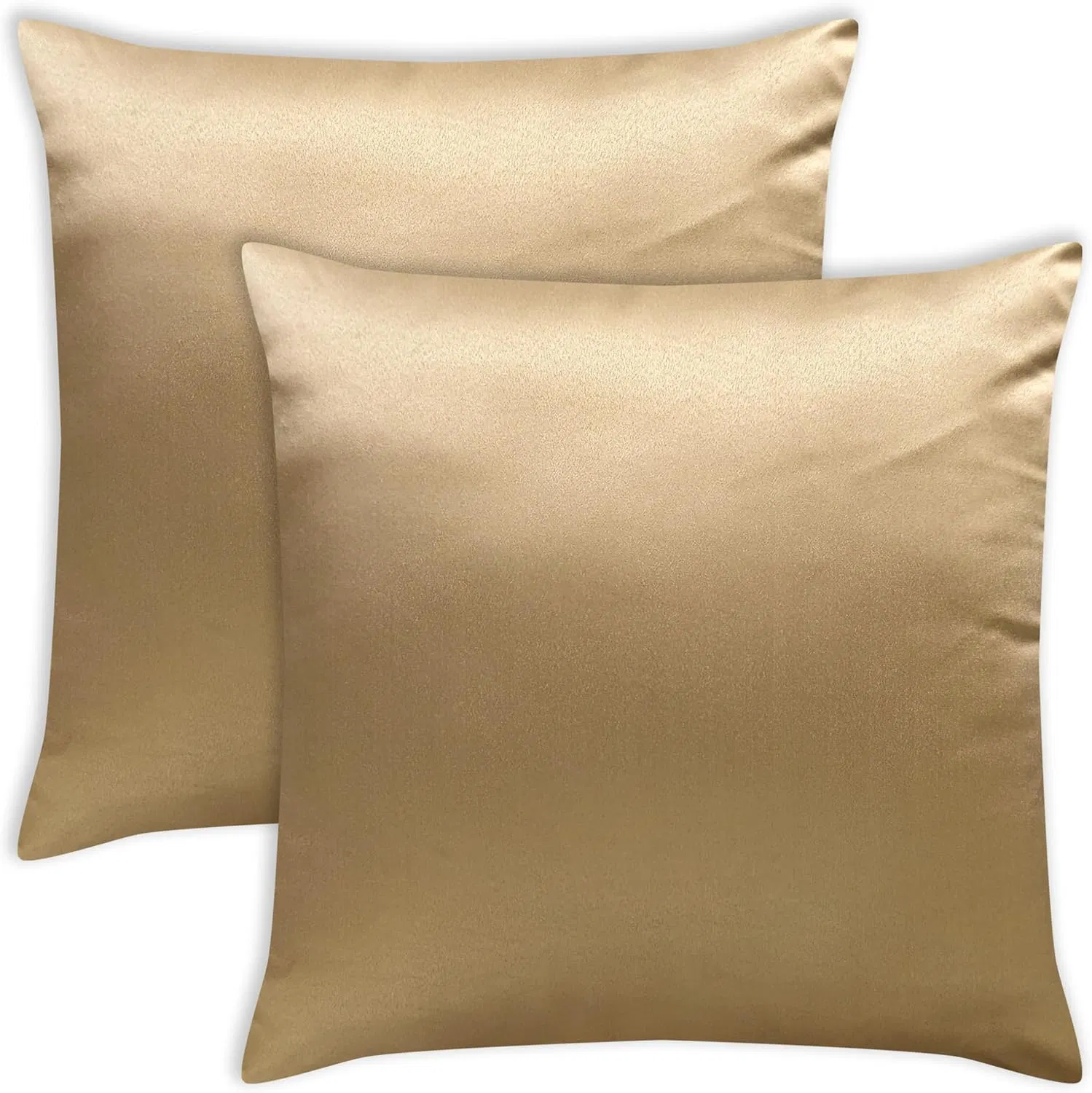 Heavy Quality Satin Throw Pillow Cushion Cover