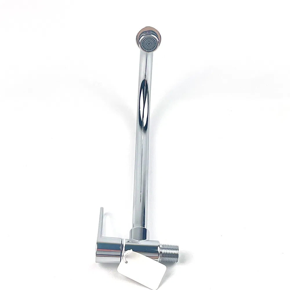 Easy-Install Manual-Operate Compact-Profile Single Cooling Faucet for Water Supply