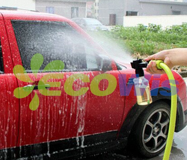 Car Washer Chemical Mixing Bottle Garden Hose End Sprayer Foam Gun