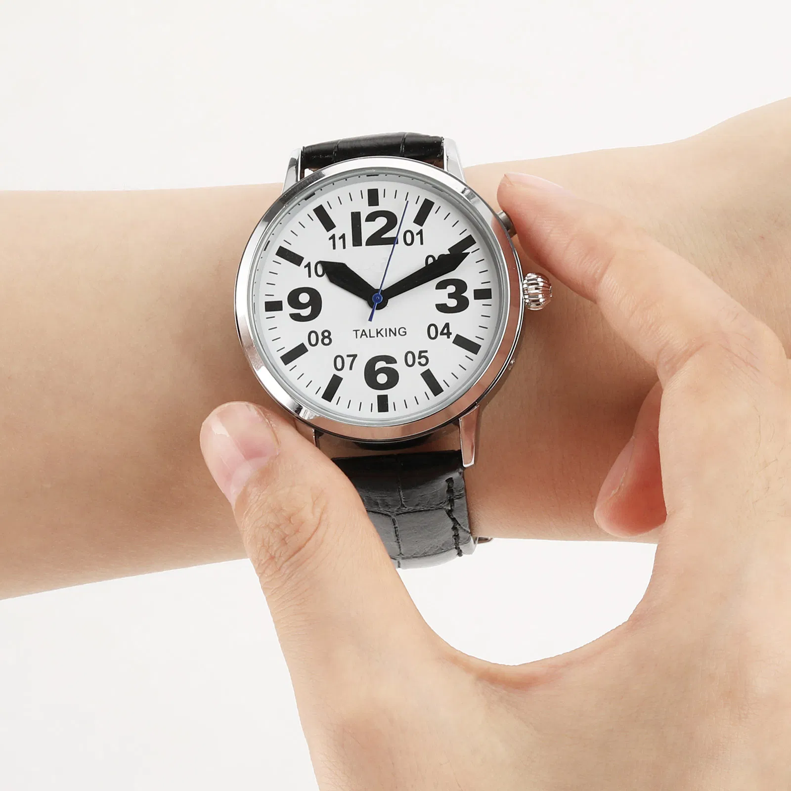 Classic Alloy Case Talking Watch for Ladies