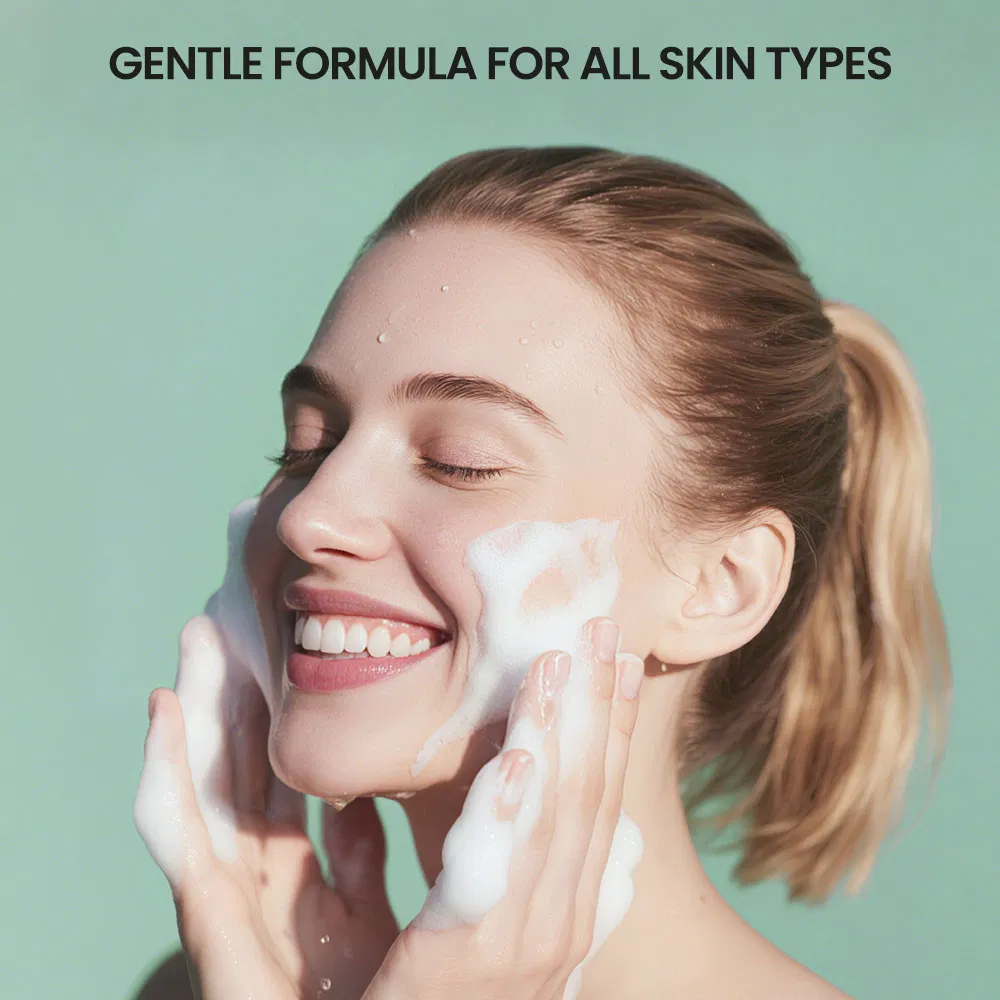 Gentle Facial Cleanser Capsules for Sensitive Skin Care