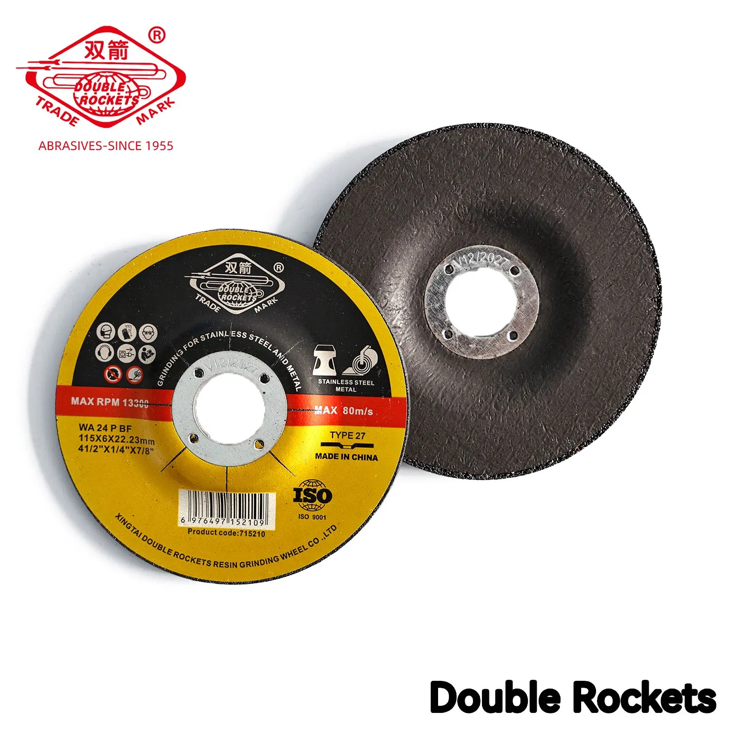 Шлифовальный круг 115 мм металл, нержавеющая сталь