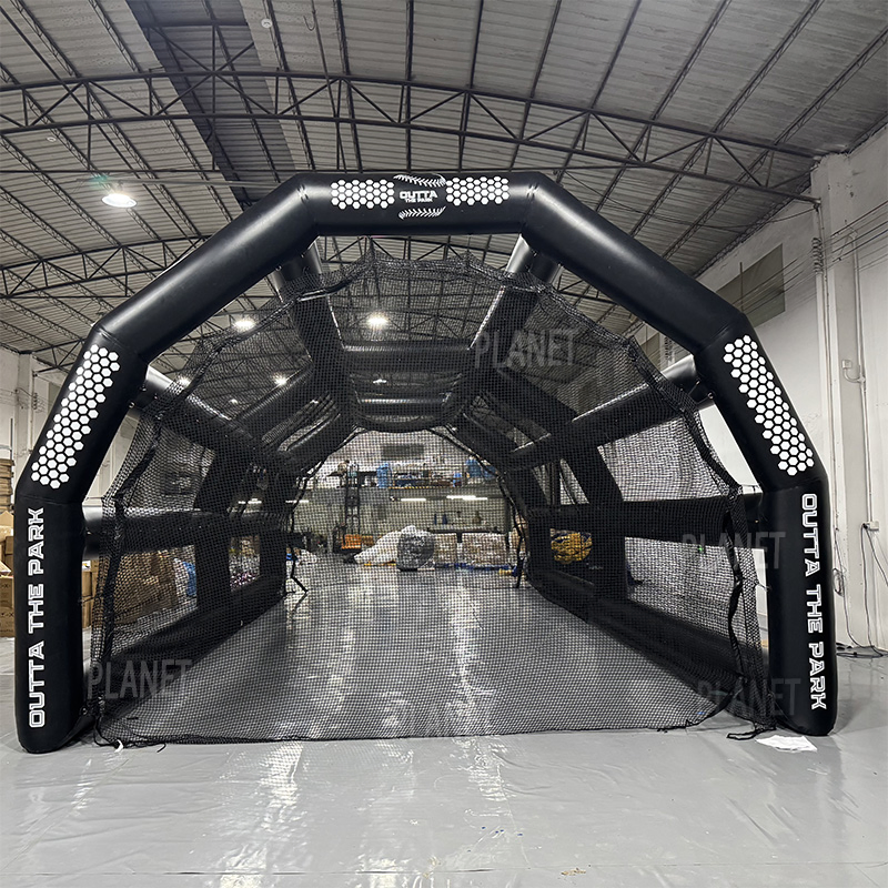 Commercial Sports Game Training Batting Cage Inflatable Baseball Cage