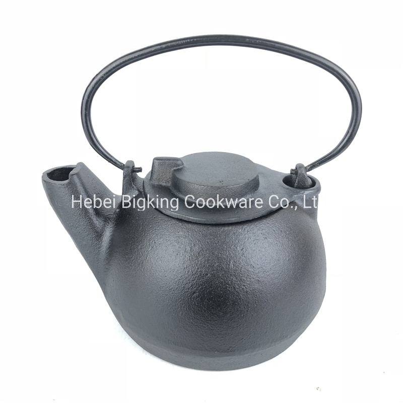 Enamenal Coating 2.1L Chinese Cast Iron Tea Pot Kettle Set