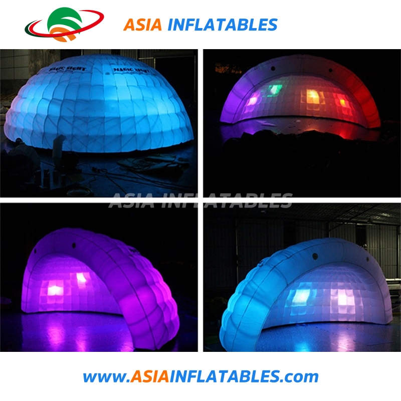 New Design Colorful Customized Inflatable Lighting Wall for Decoration