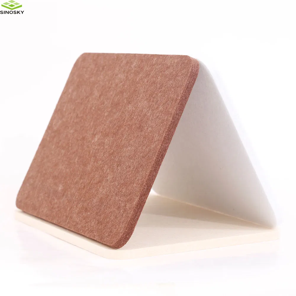 Sound Absorption Fireproof Polyester Fiber Pet Felt Decorative Acoustic Wall Panels Factory Supply Directly