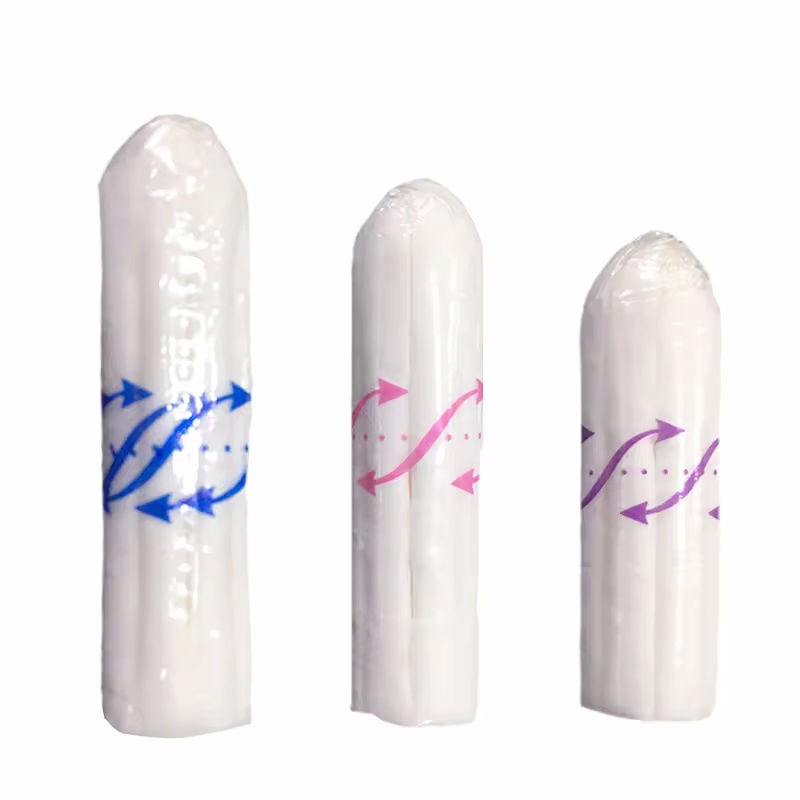 Factory Wholesale 100% Organic Tampons for Women Private Label Natural Tampons