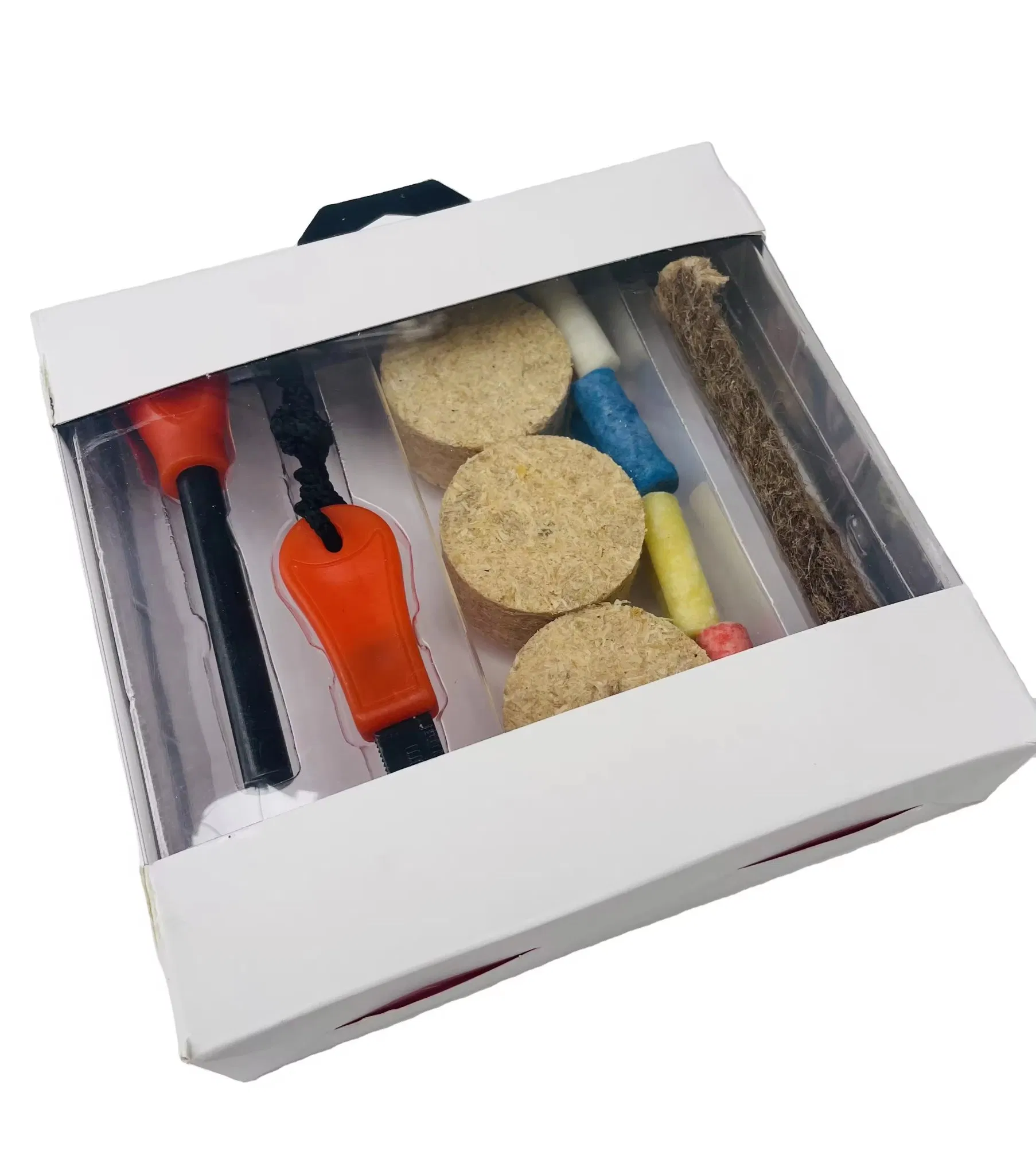 Combination Style Fire Starter Set for Campfires Outdoor Barbecue Camping Natural Charcoal Fire Starter