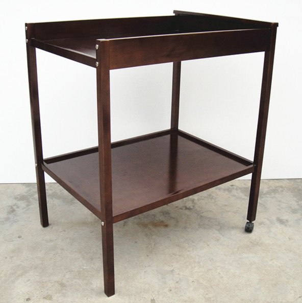 Black Friday Deals Daycare Expensive Baby Changing Table Natural Wood on Wheels