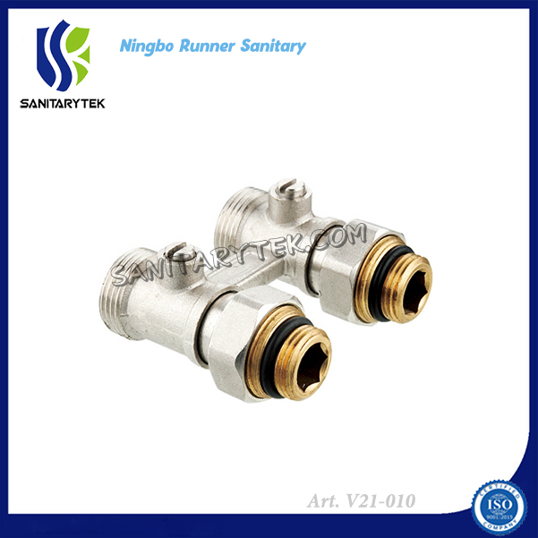 2-Pipe Straight Thermostatic Radiator Valve for Panel Radiators (V21-010)