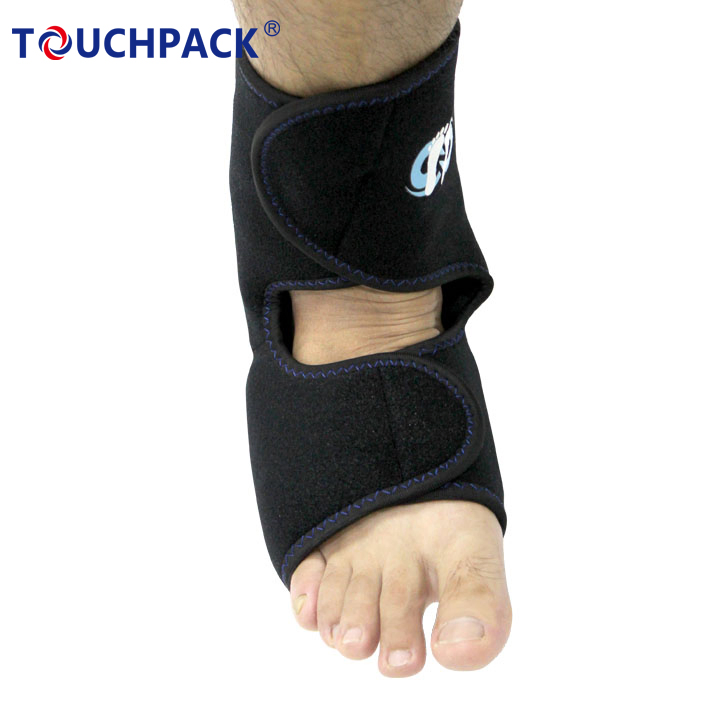 Rehabilitation Therapy Supplies Braces Wearable Hot Cold Pack for Ankle Sprain