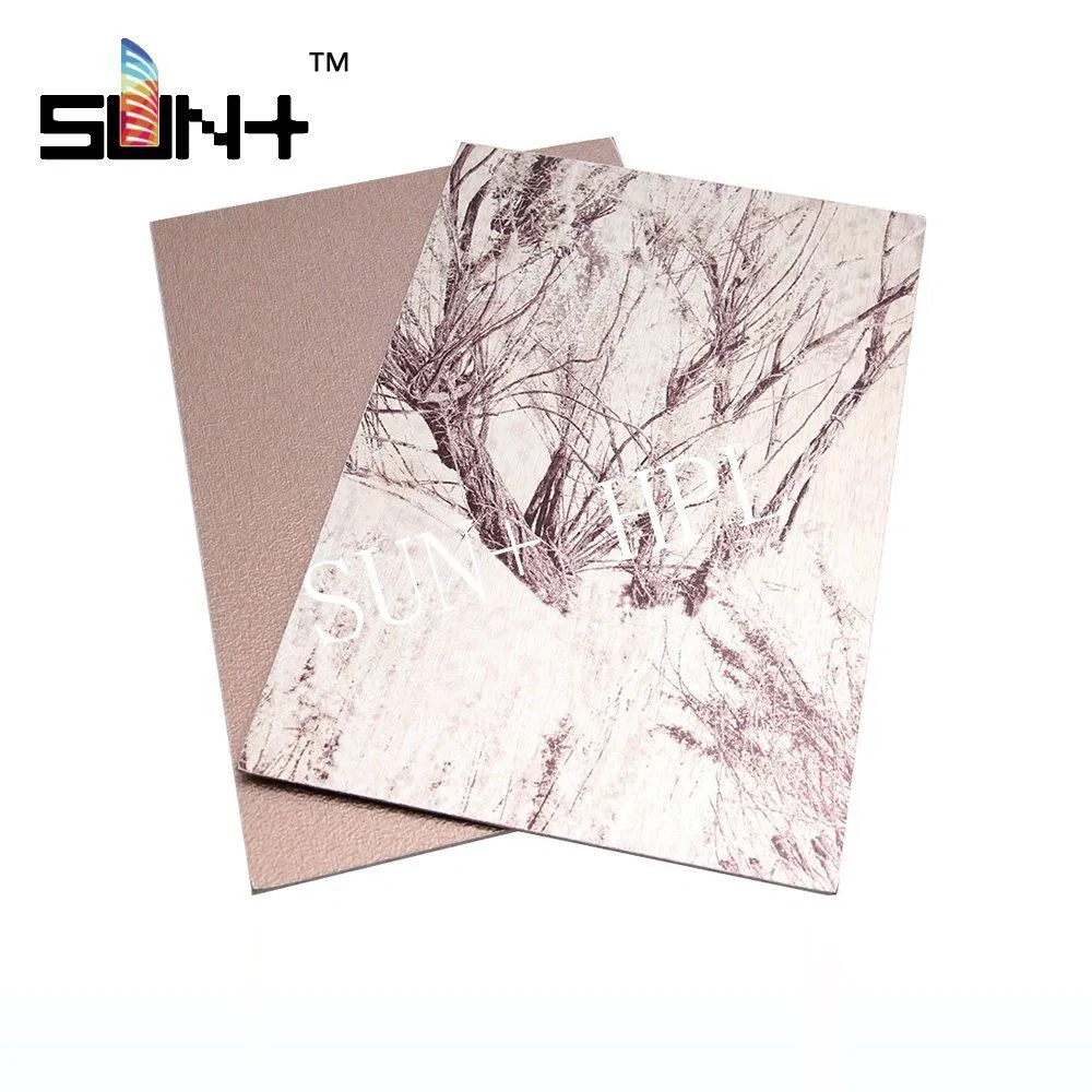 Cabinet Compact Fireproof HPL Panel High Pressure Laminate Board for Bathroom and Furniture