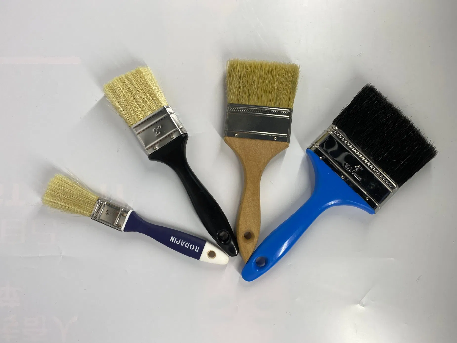 Plastic Handle Power Paint Painting Flat Brush Made in China