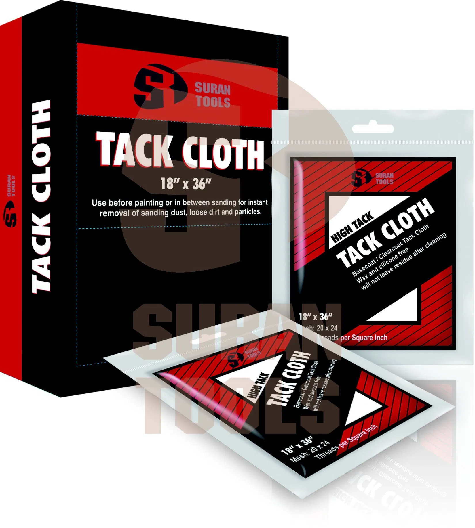Car Paint Flat Tack Cloth