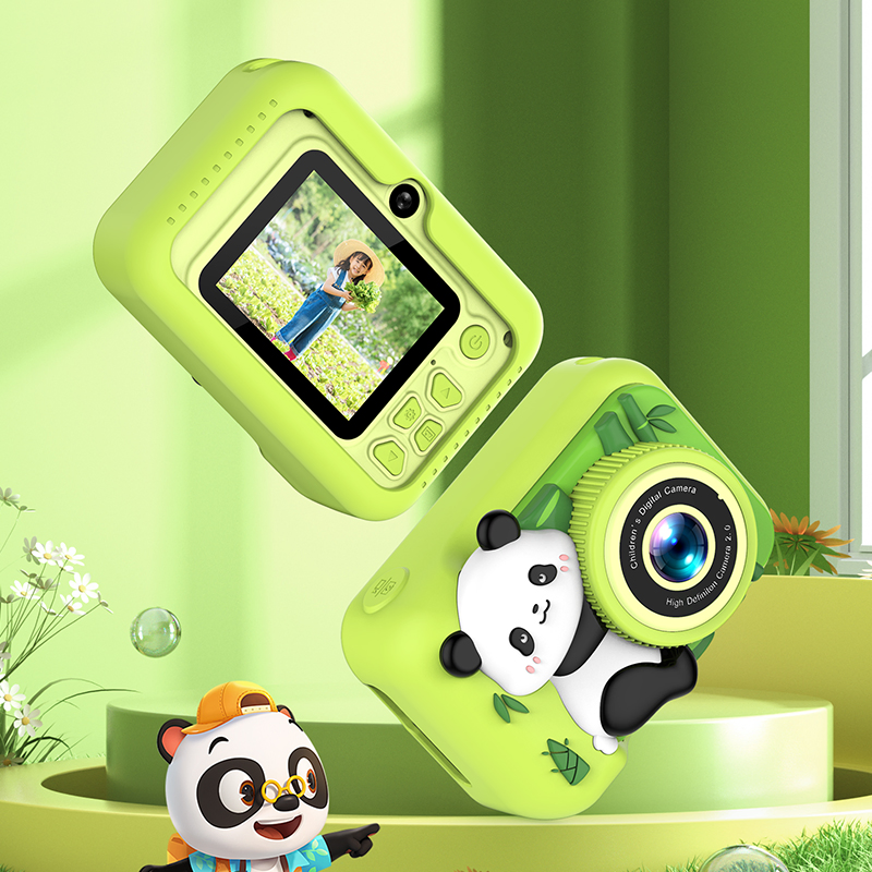 Детская цифровая камера Panda с играми и экраном