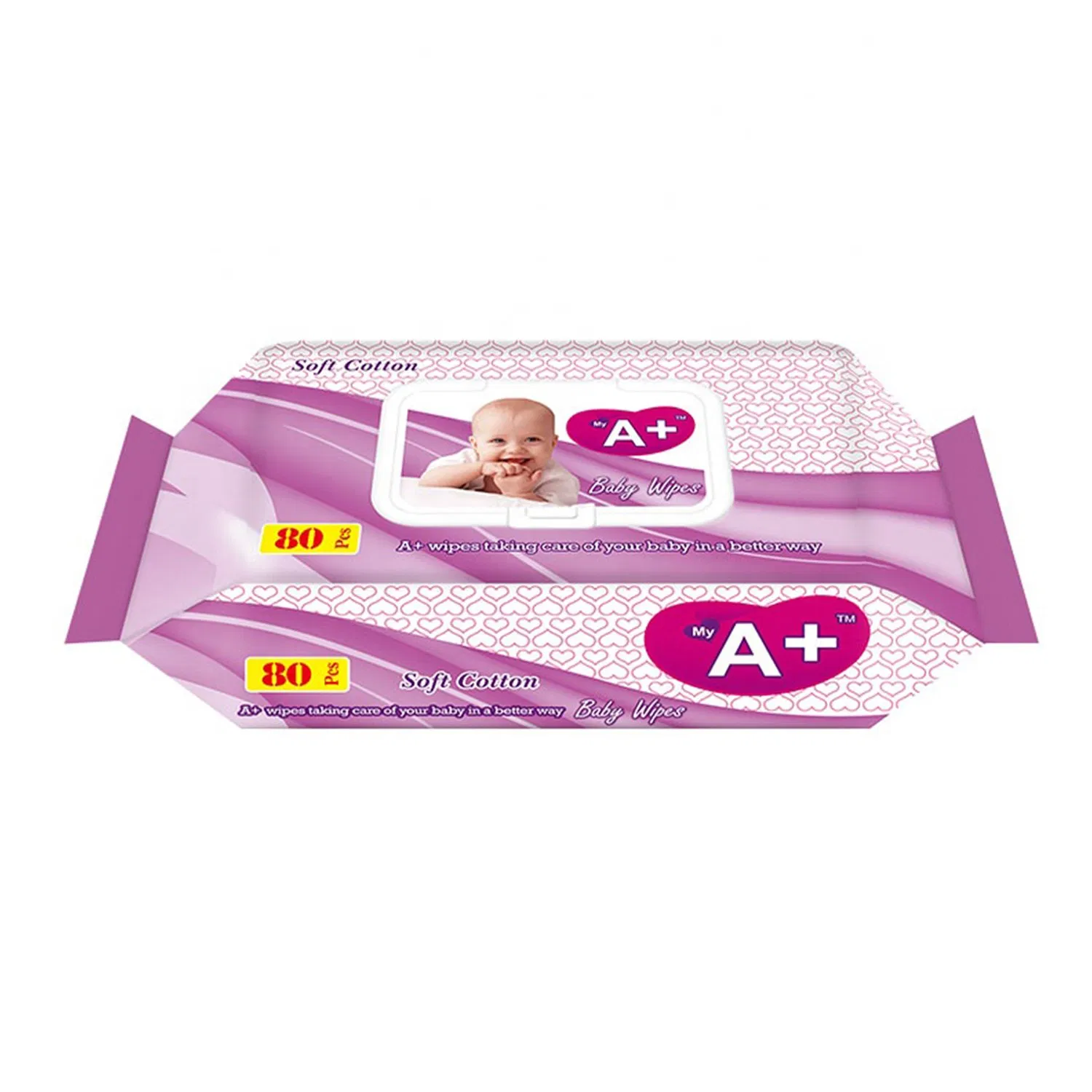 Free Samples High Quality 80PCS, 100PCS, 120PCS Baby Wipes OEM Customized Toallita Humeda Baby Wet Wipe in Bolivia