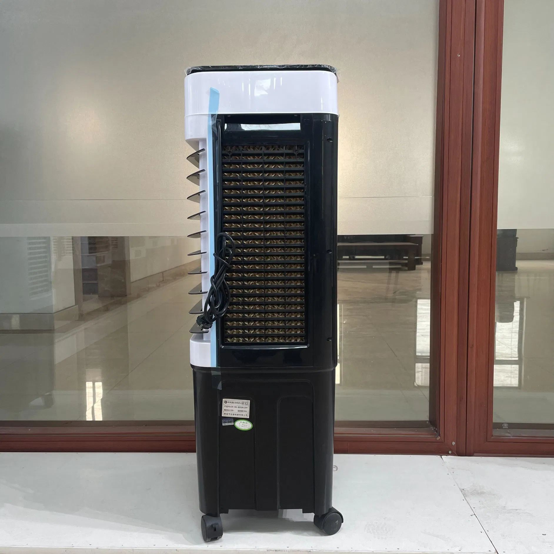 45L Evaporative Air Cooler with Knob Switch and Glass Top Cover