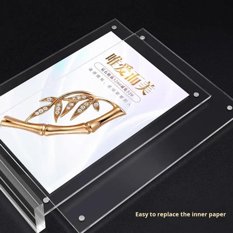 Superior Performance Aesthetic Acrylic Catalog Holder for Eyewear and Optical Shop