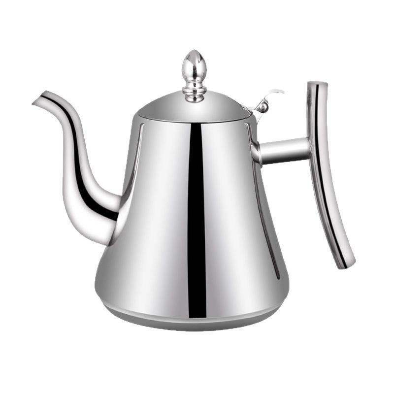 Stainless Steel Household Boiling Water, Commercial Coffee and Flower Tea, Kashgar Pot with Filter Screen