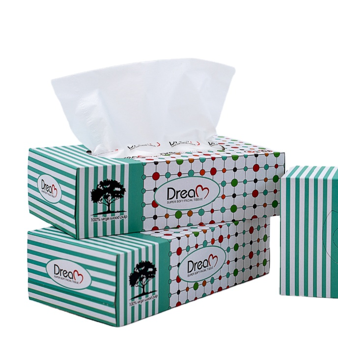 Soft Pack Facial Tissue for Household Use