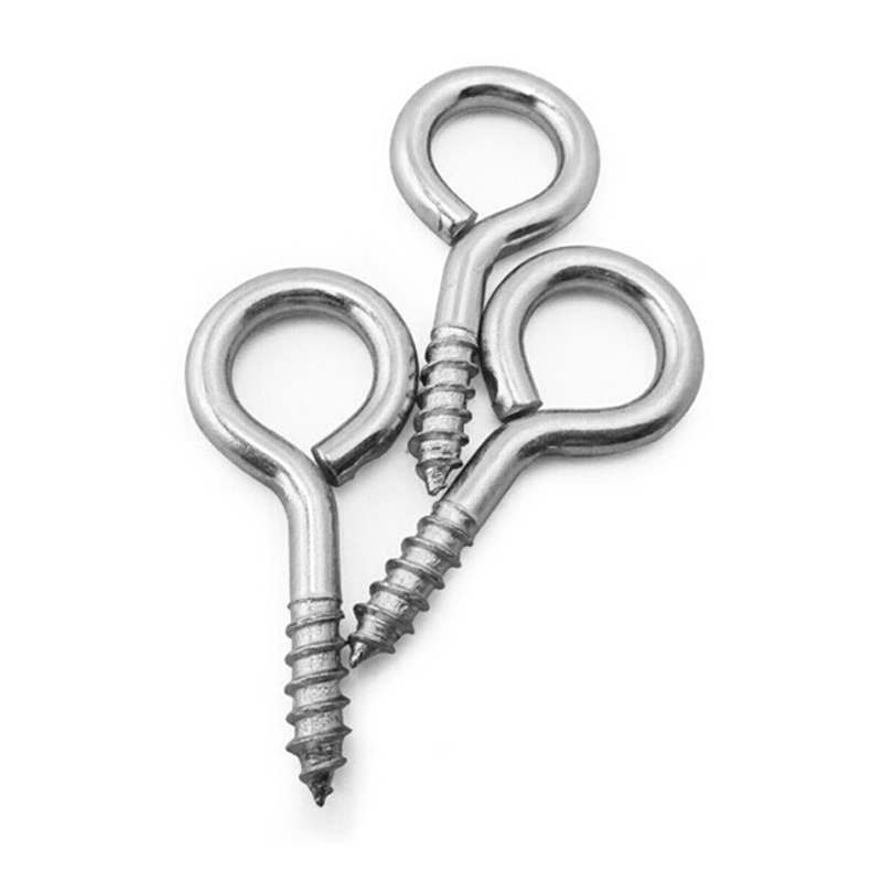 Solid Brass Metal Eye Screw