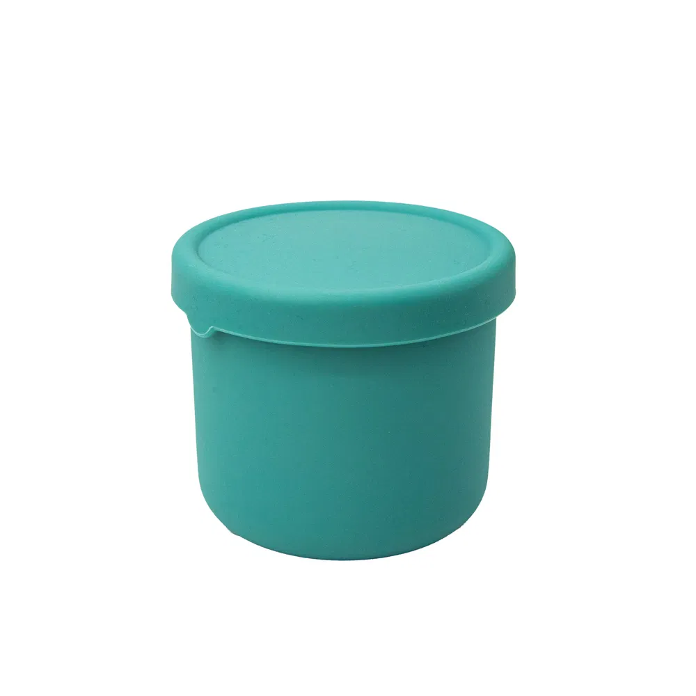 Wholesale Food Grade Silicone Food Storage Container Lunchbox with Lid Lunctqnd Bento Boxes