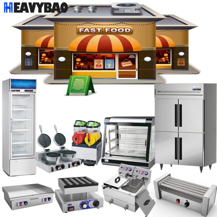 Heavybao Commercial Kitchen Equipment for Restaurant Appliances Hotel Kitchen
