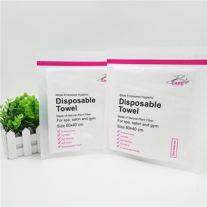 Free Sample Disposable Non Woven Hair Towel Beauty Towel for SPA