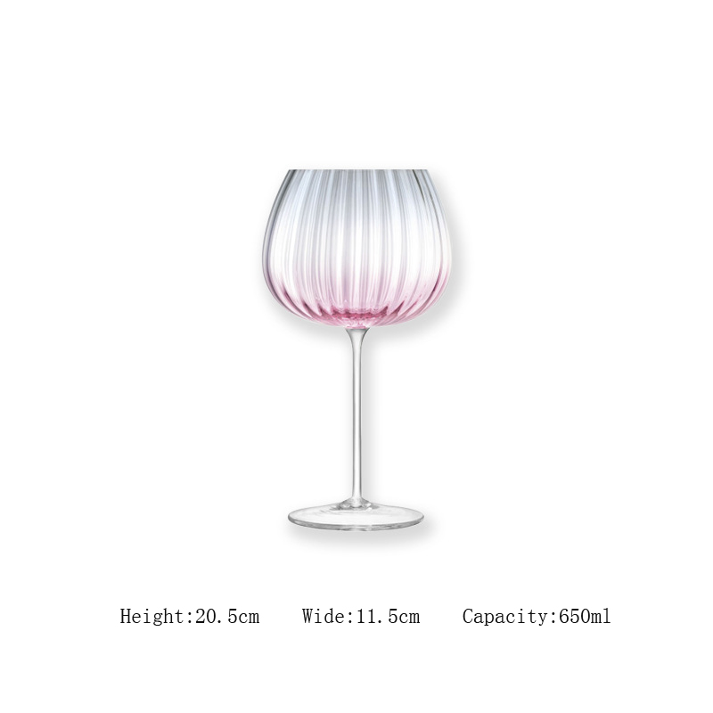 Pearlescent Mabei Pearl Excellent Design Goblet Crystal Glass Decanter and Goblet