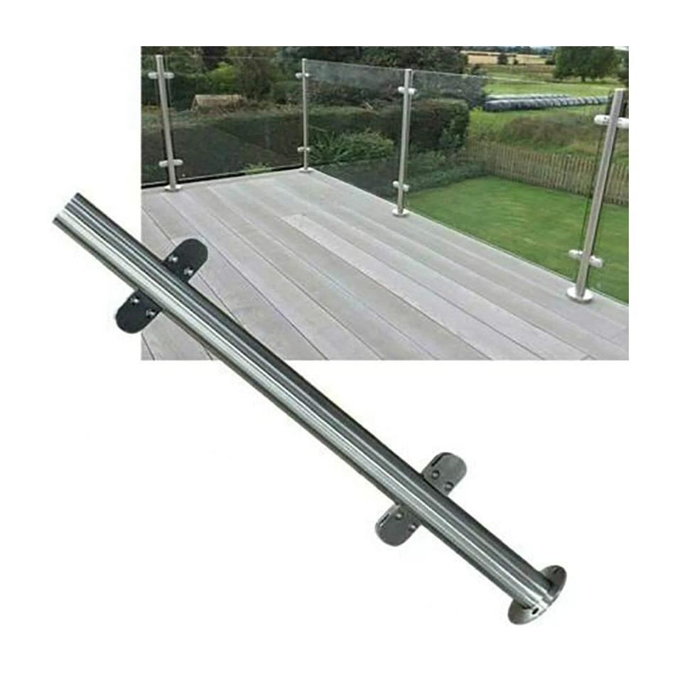 High End Balustrade Glass Style Frameless Glass Railing for Balcony