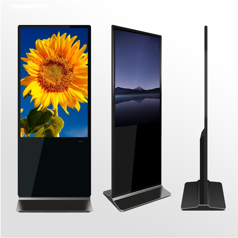 55 Inch LCD Display Media Ad Player Advertising Display Digital Signage