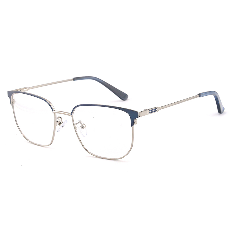 Wholesale Square Oversize Optical Frame Metal Acetate High Quality China Prescription Eyewear Manufacturer Fro Men
