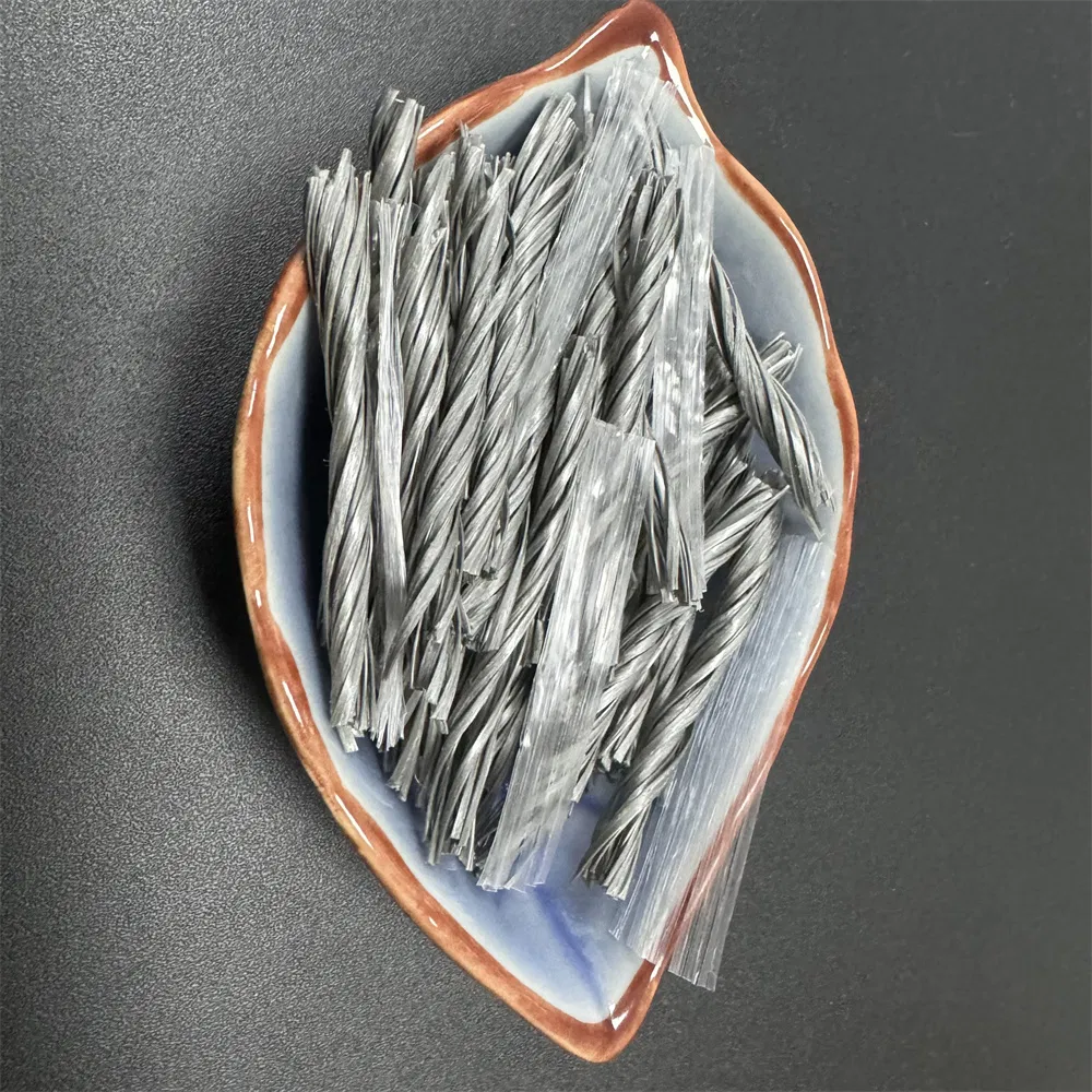 High Break Strength PP Fiber Hybrid Type for Industrial Floors and Pavements