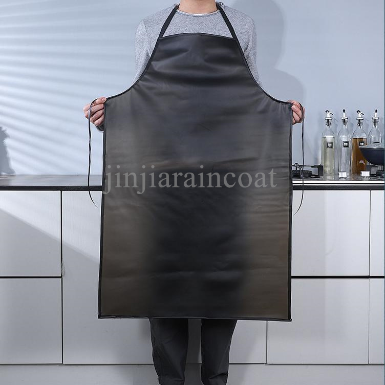 High Quality Thick PVC Aprons Waterproof Oil Acid Proof Food Processed Garden Butcher Vinyl PVC Apron