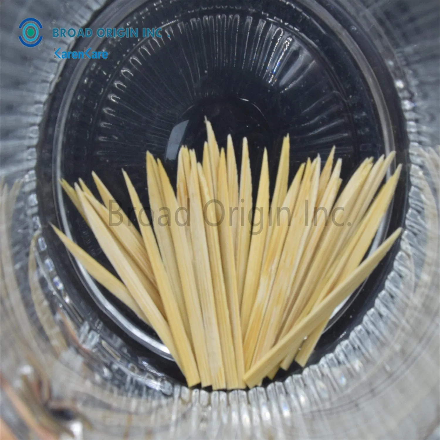 Eco-Friendly Bamboo Toothpicks Biodegradable for Teeth Cleaning Interdental Brush Picks