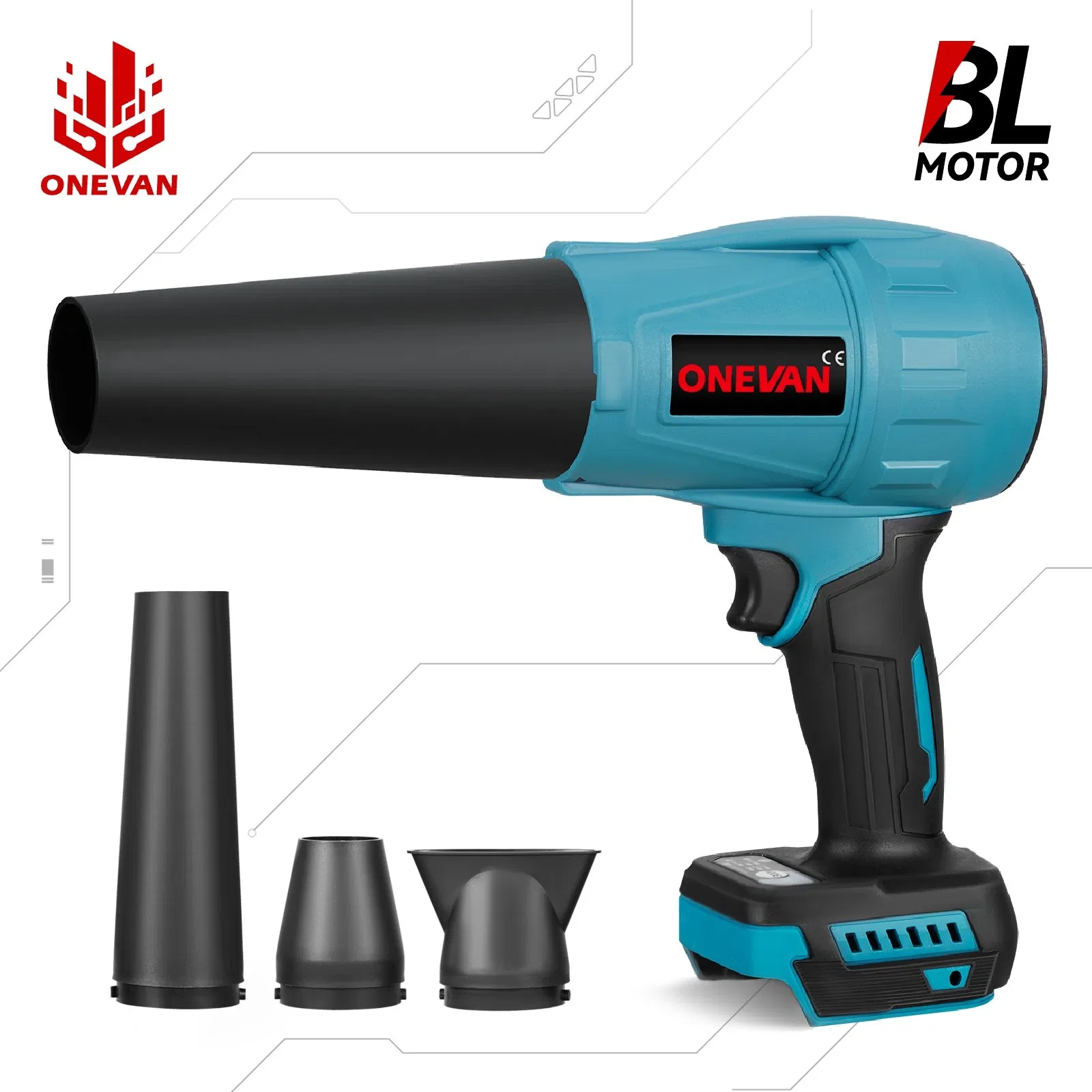 Powerful Qizao Customized Electric Leaf Blower for Efficient Yard Cleanup