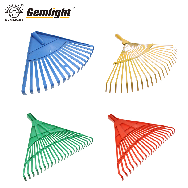 25 Tine Edelstahl Grass Garden Leaf Rake Garden Tools Trowel Rake