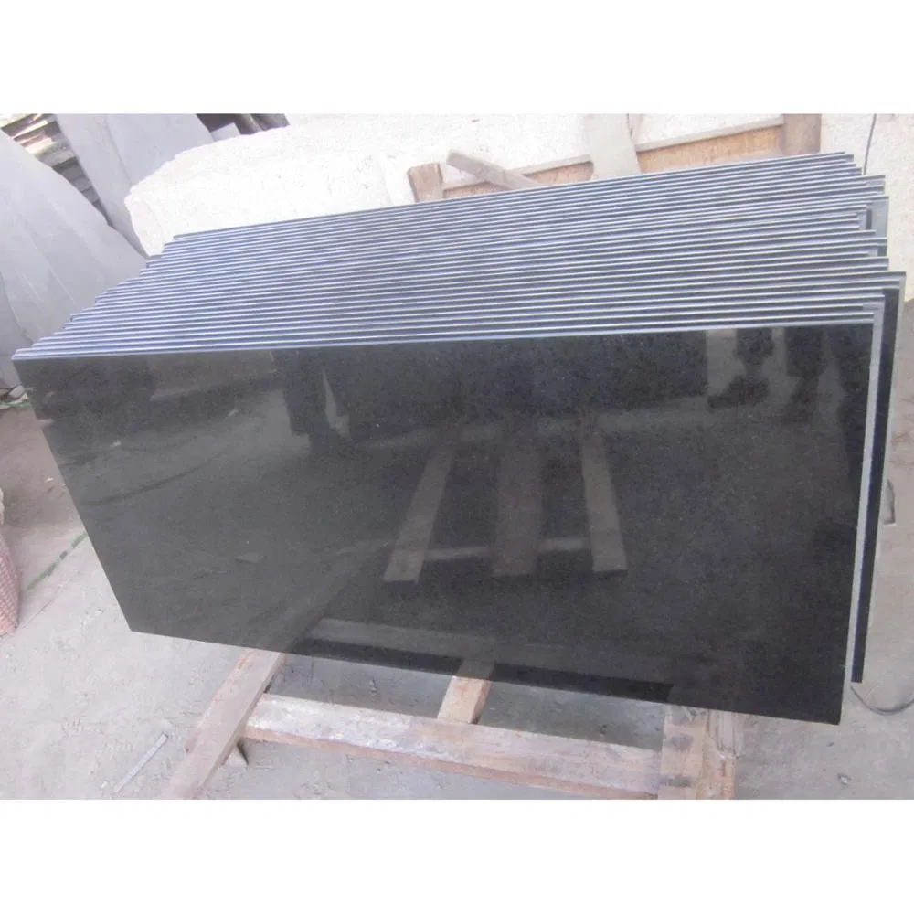 Granite G684 Natural Black Basalt Polished Slabs Tiles