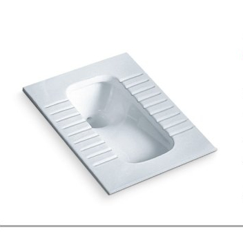 New Bathroom Squatting Pan White Color Ceramic Squat Easy Install Squatting Pan Toilet Bathroom Sanitary Ware