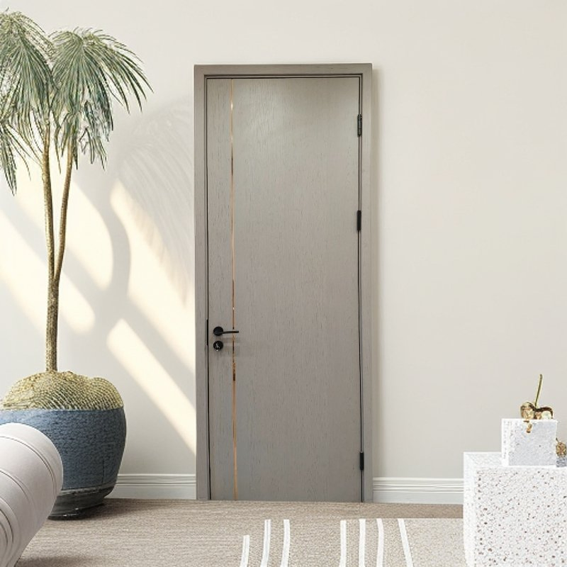 Modern WPC Interior Door for Building and School