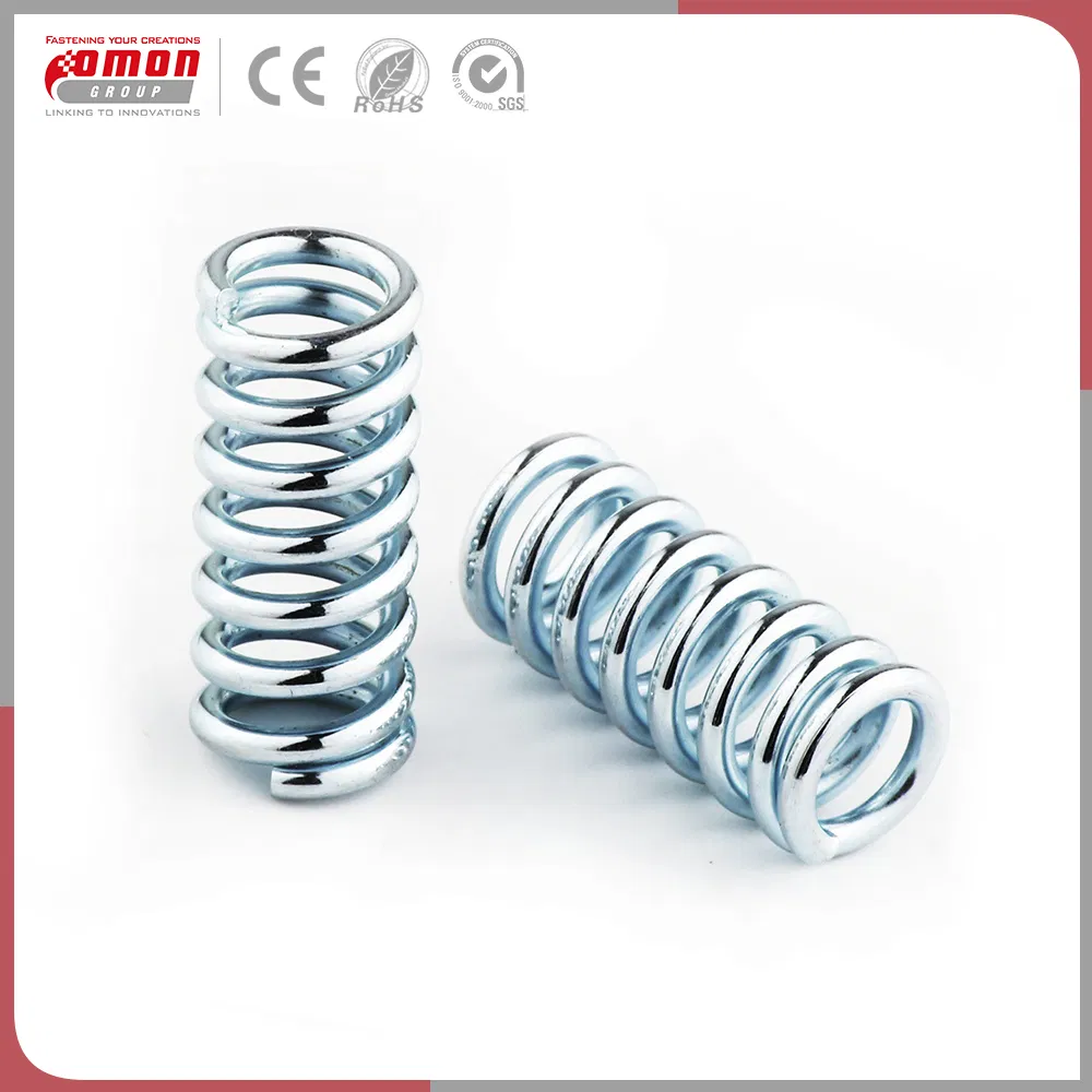 Customized Zinc Plated Metal Extension Spring for Home Appliance