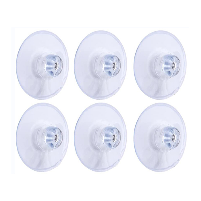 Прозрачные присоски ПВХ для кухни и ванной, 45 мм