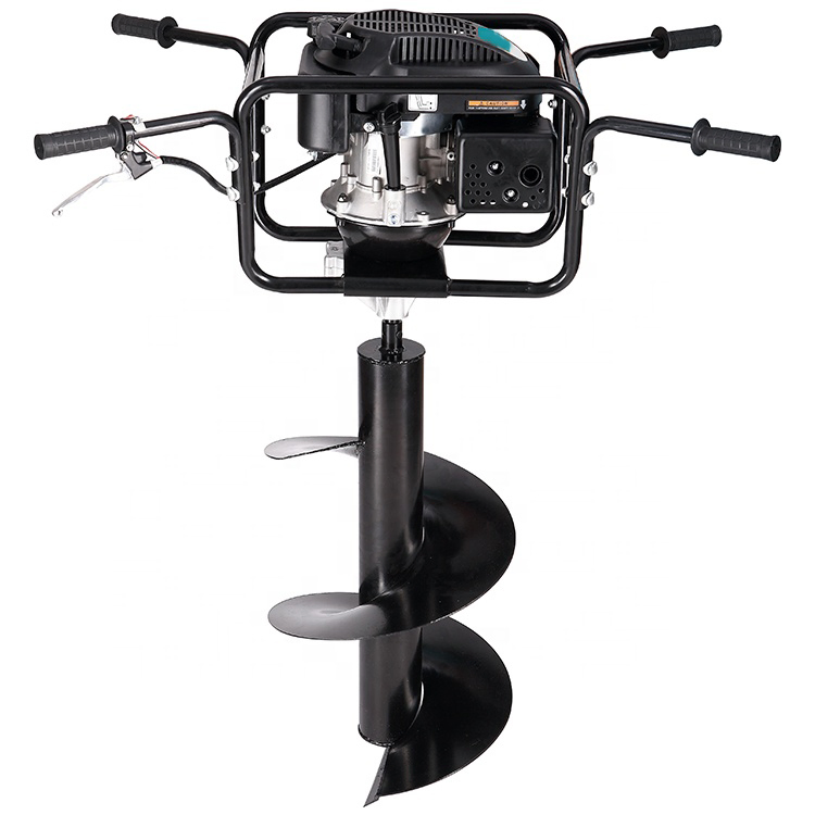 Agricultural Hole Digger 4 Stroke Ground Drill 159cc Gasoline Earth Auger (GD1600)