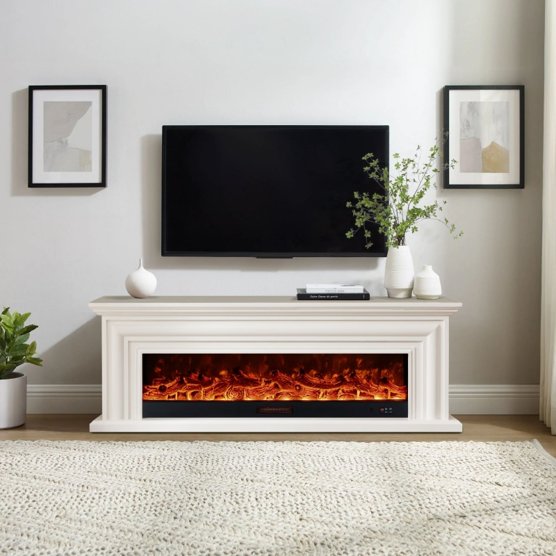 Good Quality Modern Home Appliance Home Furniture TV Stand Fireplace