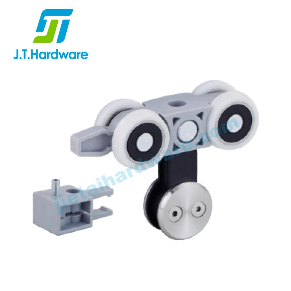 Zinc Alloy Sliding Door Track and Roller Hanging Wheel Roller Pulley Sliding Doors Wheel