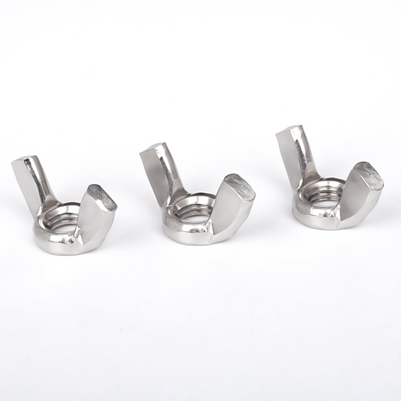 A2-70 Butterfly Nuts Stainless Steel Locking Wing Nuts for Clamping