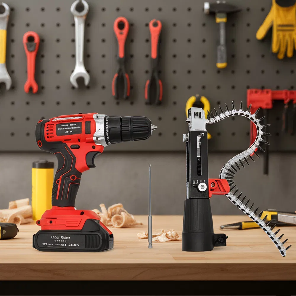 Профессиональный аккумуляторный гвоздезабивной пистолет FEIHU